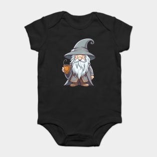 Magic but first coffee! Baby Bodysuit